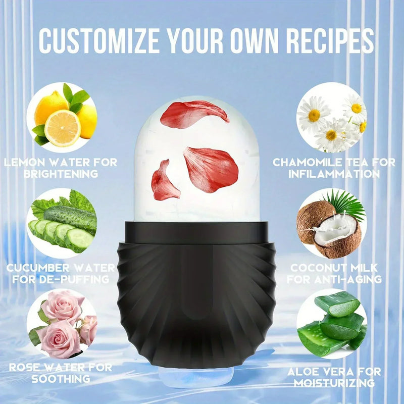 Rolo de Gelo Facial Reutilizável